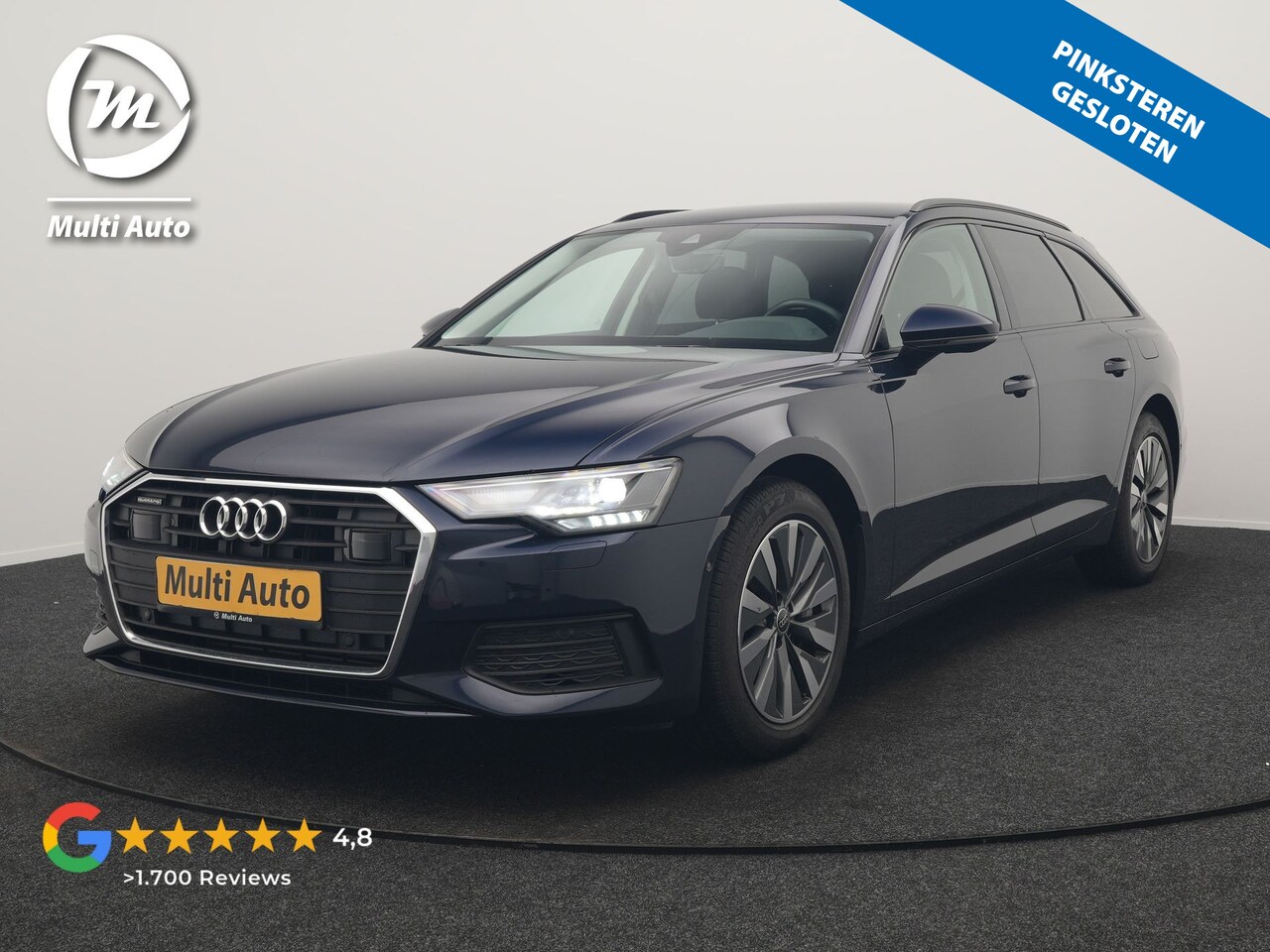 Audi A6 Avant - 50 TFSI e Quattro Advanced edition PHEV 300pk Dealer O.H. | Adaptive Cruise | Lederen Spor - AutoWereld.nl