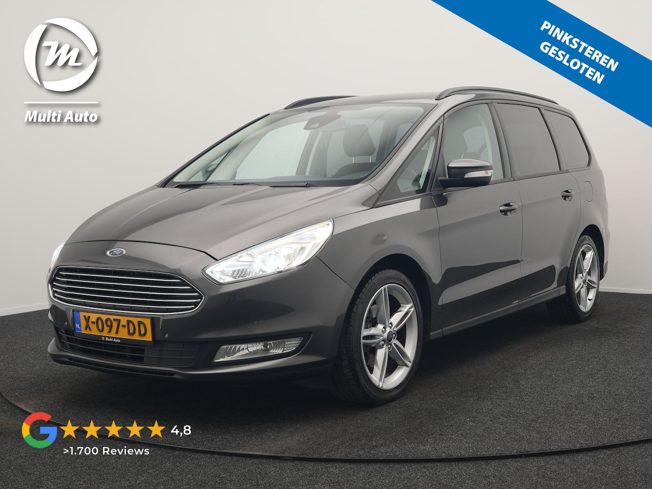 Ford Galaxy - 2.0 Titanium Automaat 7 Persoons 241pk | Camera | Apple Carplay | Voorstoelen Verwarmd | L - AutoWereld.nl