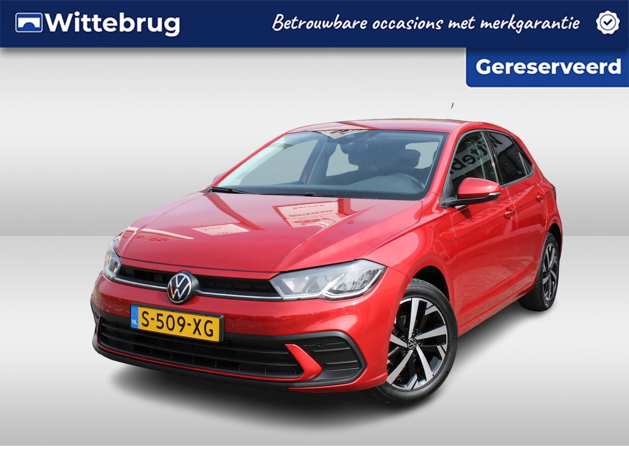Volkswagen Polo - 1.0 TSI 95pk Life Navigatie / LM 16 inch / Parkeersensoren V+A / APP Connect / Adaptive Cr - AutoWereld.nl
