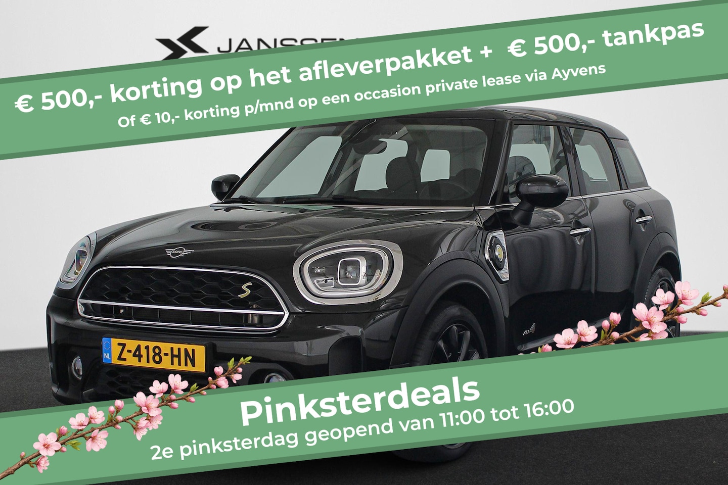 MINI Countryman - Mini 1.5 Cooper S E ALL4 Keyless Stoelverwarming Sportstoelen - AutoWereld.nl