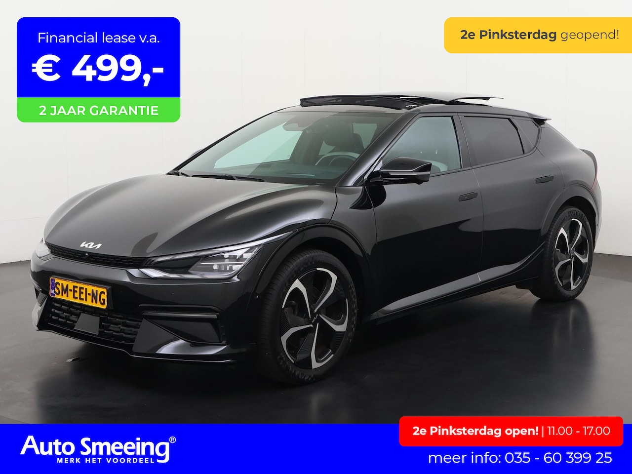 Kia EV6 - GT-Line 77.4 kWh | SOH 100% | Panoramadak | 360 Camera | Mem Stoel | Zondag Open! - AutoWereld.nl