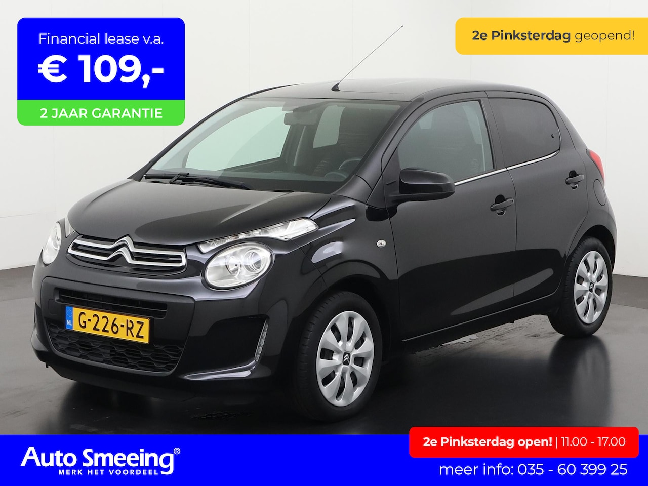 Citroën C1 - 1.0 VTi Feel | Airco | Bluetooth | 12 mnd Garantie | Zondag Open! - AutoWereld.nl