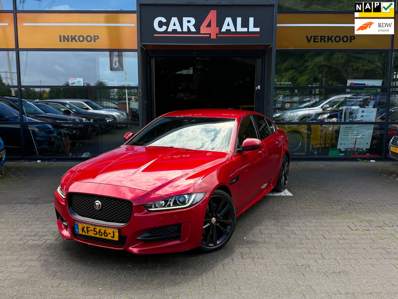 Jaguar XE - 2.0 D Portfolio XENON/MERIDIAN/CAMERA/NAVI/LMVELGEN/NAP/PDC/APK 22-9-2026 - AutoWereld.nl