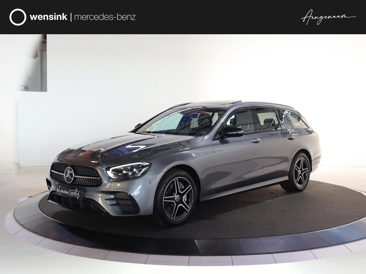 Mercedes-Benz E-klasse Estate - 300 e Business Solution AMG | Night | Panoramadak | Trekhaak | Widescreen | Stoelverwarmin - AutoWereld.nl