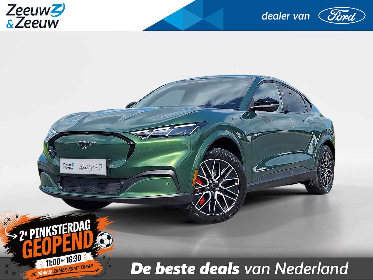 Ford Mustang Mach-E - Extended Premium RWD 88 kWh | Nieuw te bestellen | €1.000,- Korting | verschillende uitvoe - AutoWereld.nl