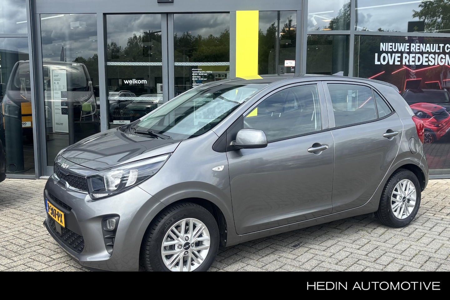 Kia Picanto - 1.0 DPi DynamicLine | dealer onderhouden | Navigatie | Carplay | Camera - AutoWereld.nl