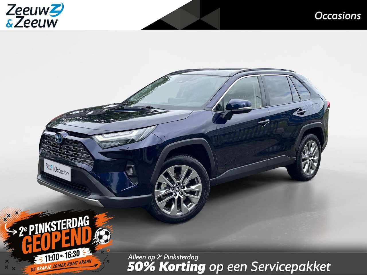 Toyota RAV4 - 2.5 Hybrid AWD Executive | Panoramadak | Trekhaak | Adaptieve Cruise Control | BLIS | Stoe - AutoWereld.nl