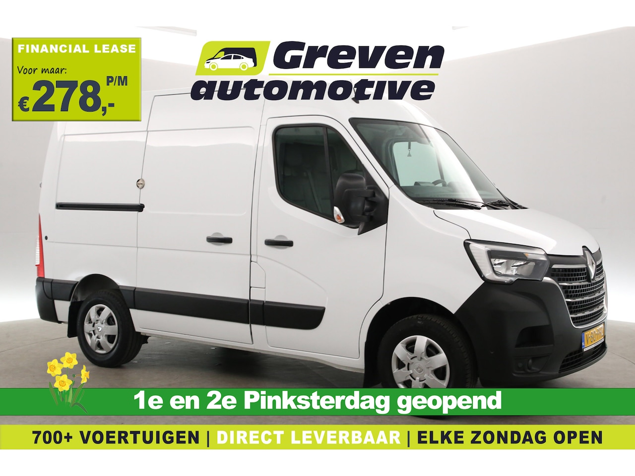 Renault Master - 2.3 dCi L1H2 | Airco | Cruise | Camera | Carplay | 3 Zits | Trekhaak - AutoWereld.nl