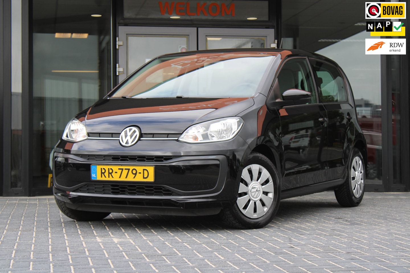 Volkswagen Up! - 1.0 BMT move up! Airco, Elektrische ramen, DAB radio, Elektrische spiegels, Regensensor - AutoWereld.nl