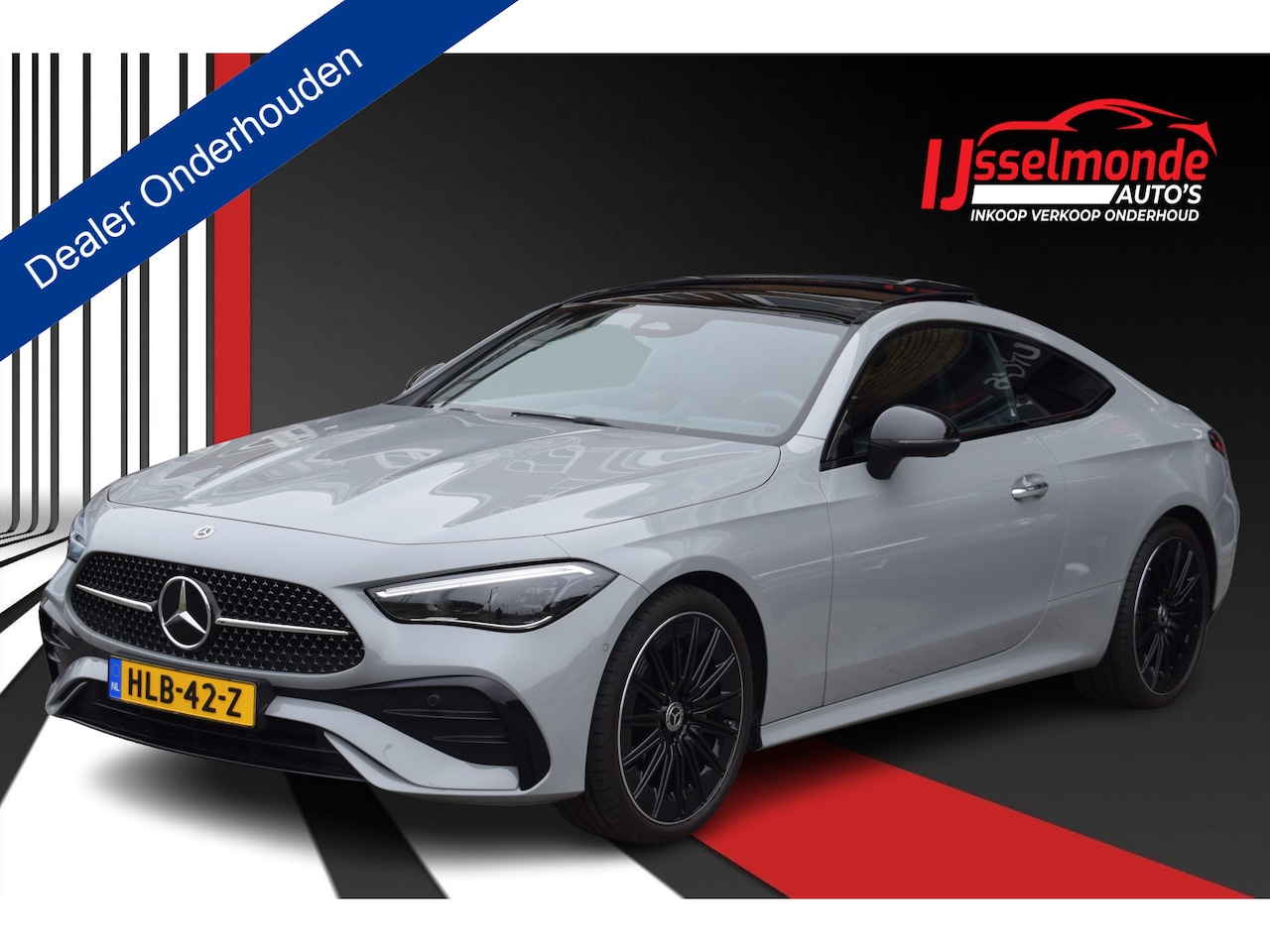 Mercedes-Benz CLE Coupé - 200 AMG Line Dealer auto 360camera,standkachel,stuurwielverw gar 08-2027 - AutoWereld.nl