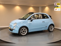 Fiat 500 C - 0.9 TwinAir Turbo Lounge *Baby Blauw* All-seasons|PDC|16''Lm-velgen|NAP
