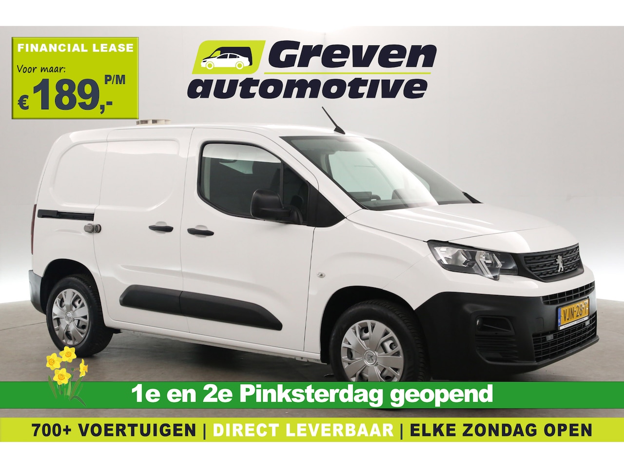 Peugeot Partner - 1.5 BlueHDI | Airco | Cruise | Carplay | Navi | Trekhaak - AutoWereld.nl