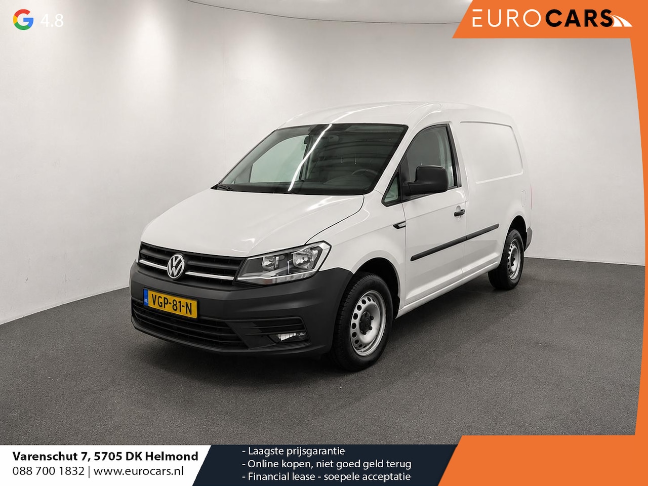 Volkswagen Caddy Maxi - 1.4 TGI L2H1 Maxi Comfortline Airco Cruise PDC Verwarmbare voorruit Comfortstoelen Alarm B - AutoWereld.nl
