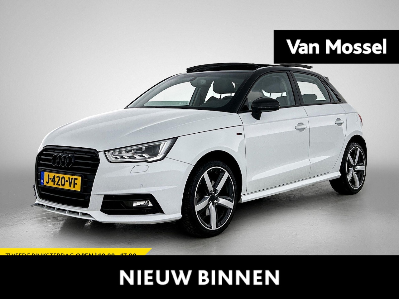 Audi A1 Sportback - 1.4 TFSI Sport Pro Line S | WORDT VERWACHT | AUTOMAAT | PANORAMADAK | KEYLESS | LEDEREN IN - AutoWereld.nl