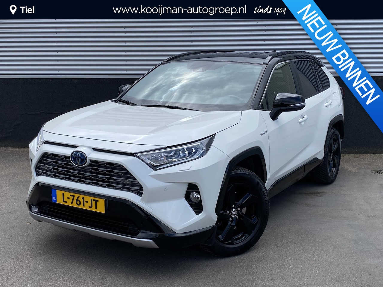 Toyota RAV4 - 2.5 Hybrid AWD Bi-Tone Trekhaak, Stoel- & Stuurwiel verwarmd, PDC, LED, Smart Key, Privacy - AutoWereld.nl