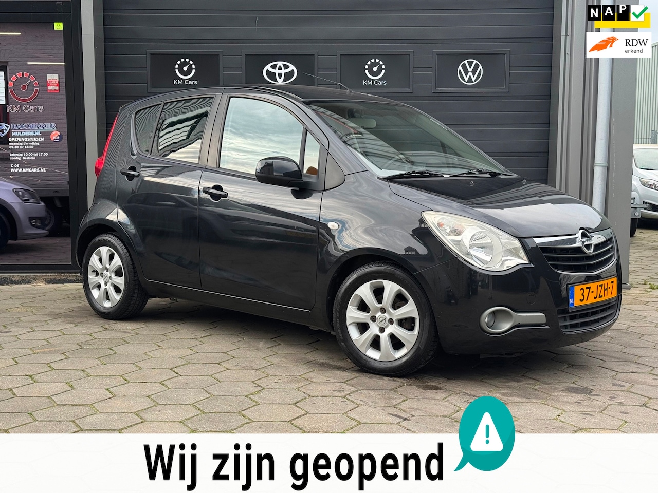 Opel Agila - 1.2 Enjoy - 1e Eigenaar - Airco - New Apk - Lage km/N.a.p - - AutoWereld.nl