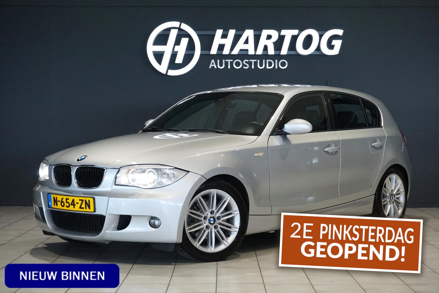 BMW 1-serie - 120i 2.0 M SPORT + XENON / CLIMATE CONTROL / SENSOREN - AutoWereld.nl