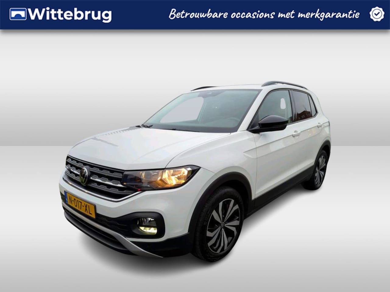 Volkswagen T-Cross - 1.0 TSI Life Design Black App connect / Airco / Parkeersensoren / Extra getint glas / 17"L - AutoWereld.nl