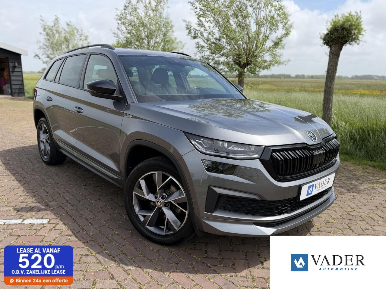 Skoda Kodiaq - 1.5 TSI DSG Sportline Panodak Leder 360 ACC - AutoWereld.nl