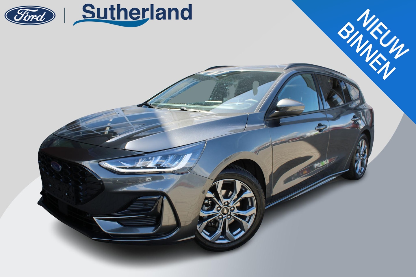 Ford Focus Wagon - 1.5 EcoBlue ST Line X Automaat | Adaptive cruise control | Winter Pack | Trekhaak | Elektr - AutoWereld.nl