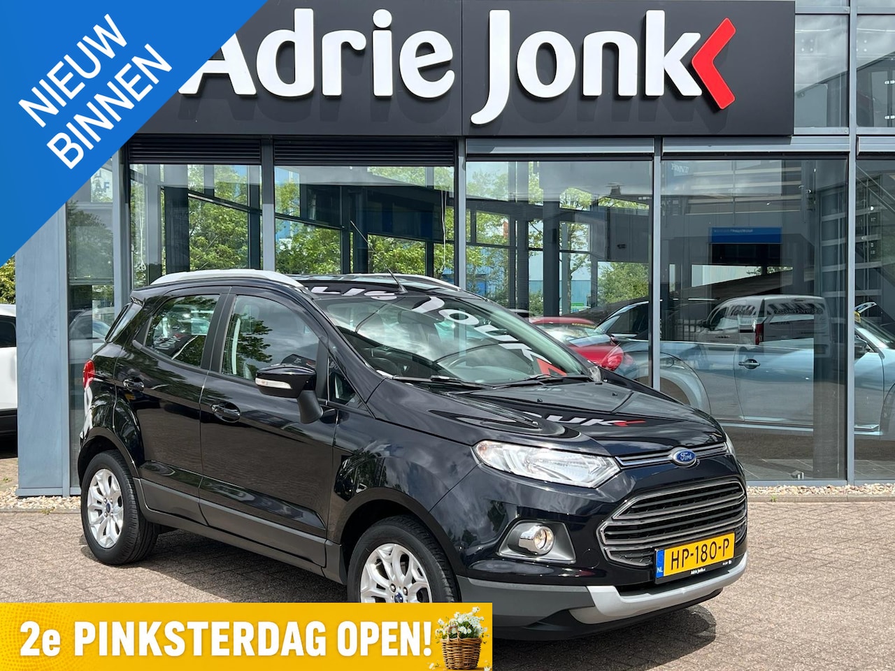 Ford EcoSport - 1.0 EcoBoost Titanium | CRUISE CONTROL | CLIMATE CONTROL | HALF LEDER | WINTERSET | 16 INC - AutoWereld.nl