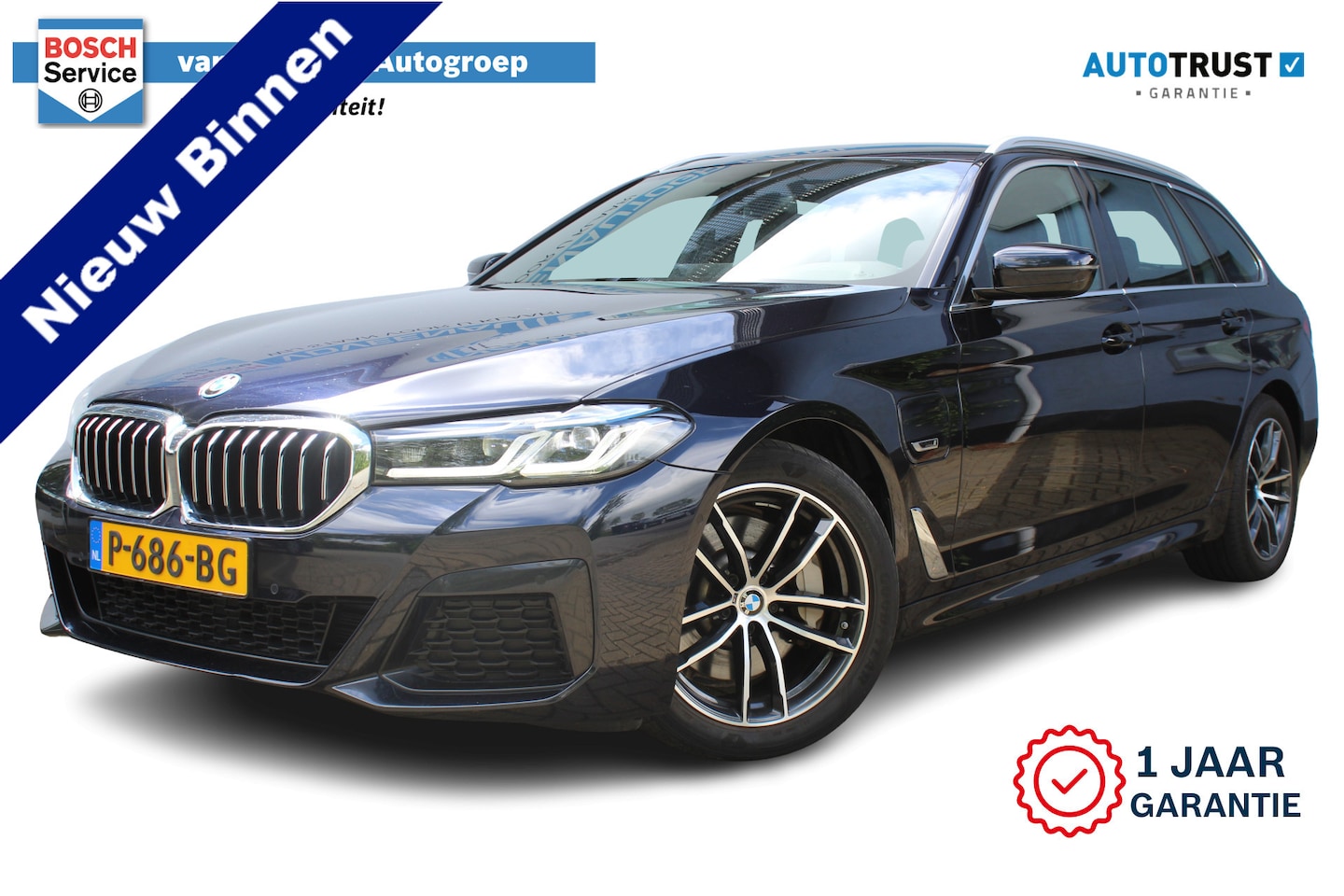 BMW 5-serie Touring - 520e Business Edition Plus M-sport | Incl. 12 maanden Garantie | 1e Eigenaar | BMW Laser k - AutoWereld.nl
