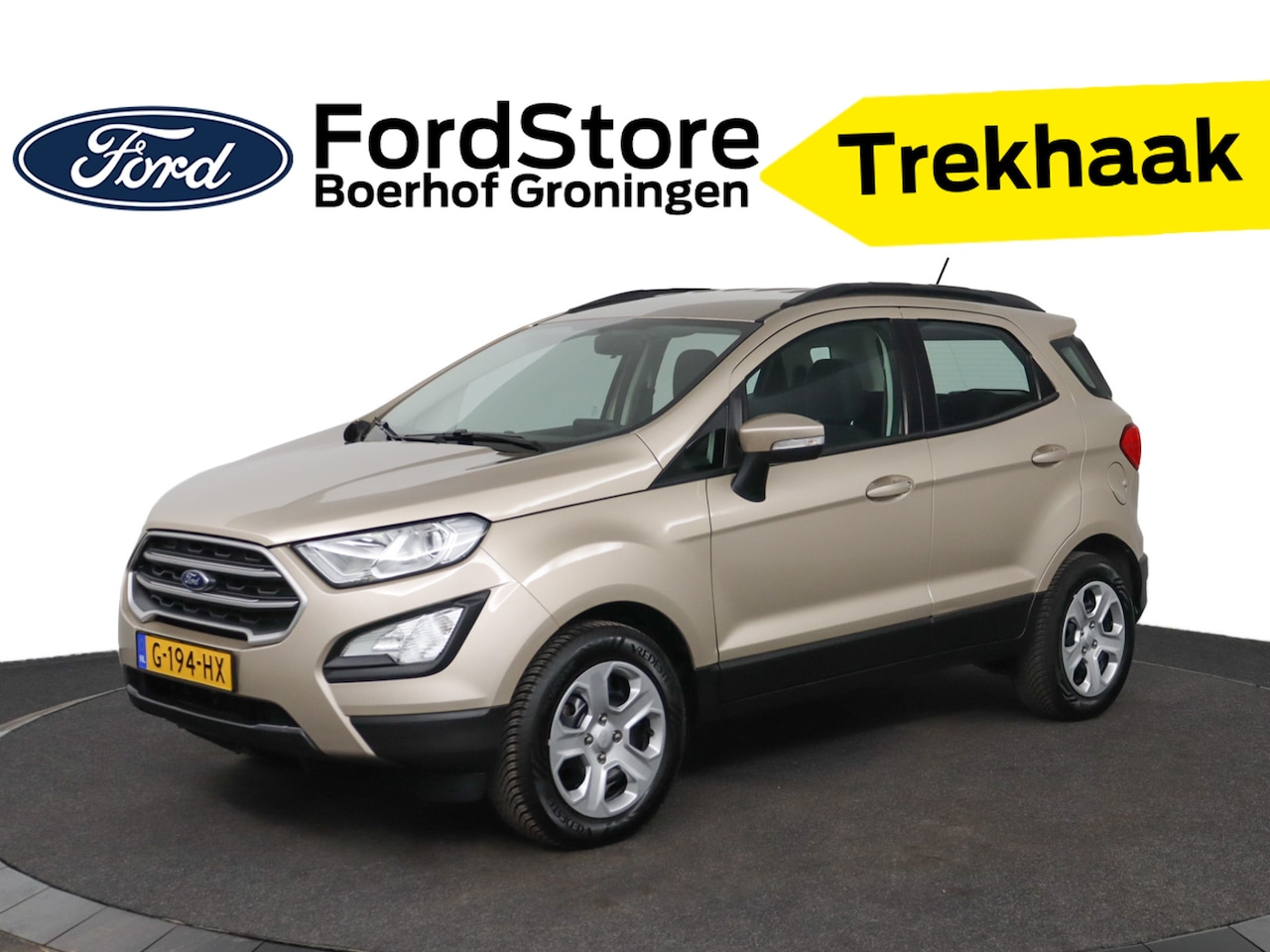 Ford EcoSport - 125pk Trend Ultimate | Trekhaak | Cruise Control | All-season banden I Parkeersensoren ach - AutoWereld.nl