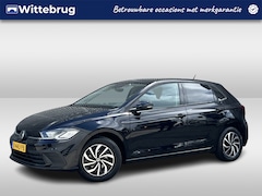 Volkswagen Polo - 1.0 TSI Life / Climate controle / App connect / Parkeersensoren V+A / Fabrieksgarantie 12