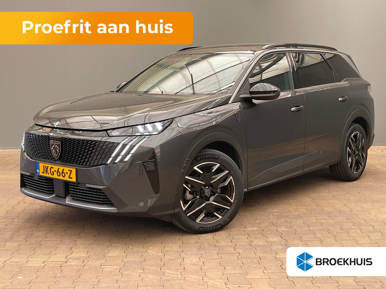 Peugeot 5008 - 1.2 HYBRID 145PK 7-ZITS GT AUTOMAAT Adaptieve Cruise! | 19LMV | 7Pers! | Keyless | Camera - AutoWereld.nl