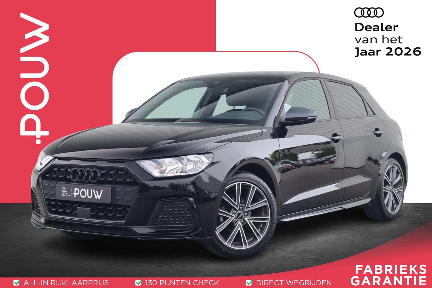 Audi A1 Sportback - 25 TFSI 95pk Advanced Edition | Apple Carplay/Android Auto | 17" Velgen - AutoWereld.nl