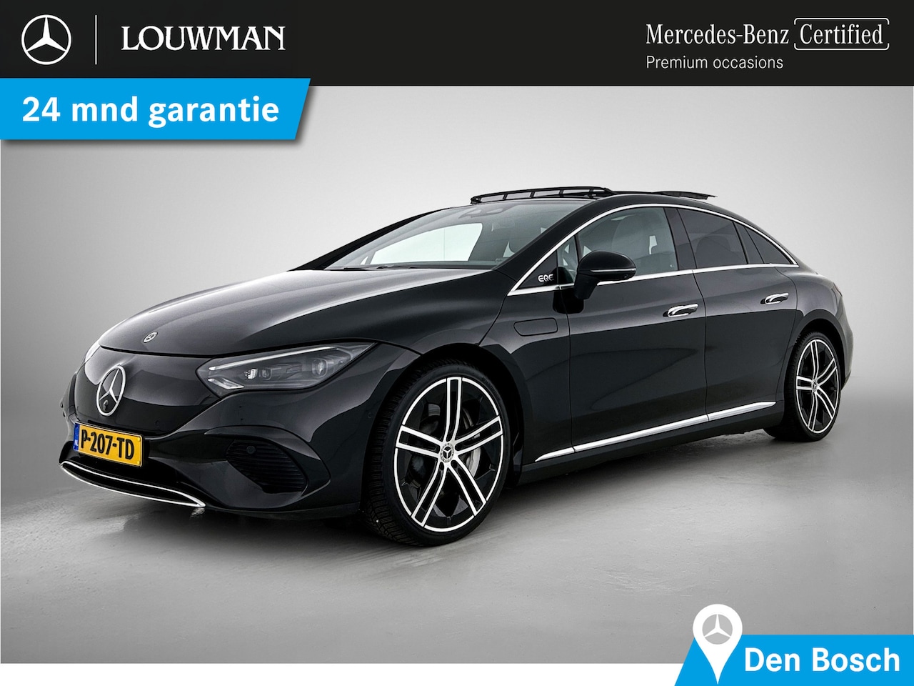 Mercedes-Benz EQE - 350+ Launch Edition Luxury Line 91 kWh Burmester® 3D-Surround sound system | Panorama Schu - AutoWereld.nl