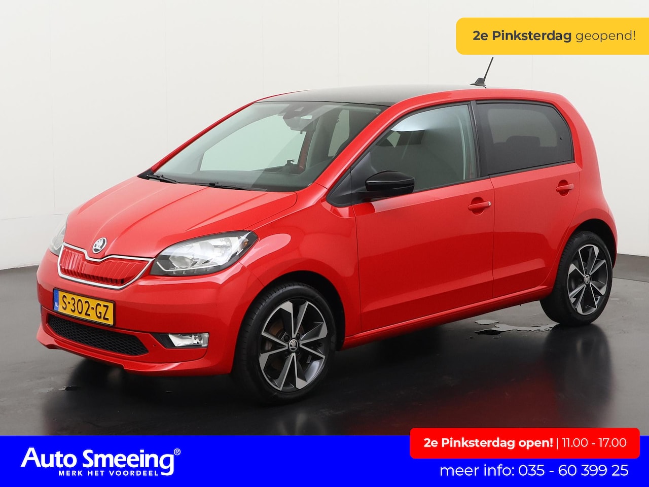 Skoda Citigo e-iV - EV Style | Stoelverwarming | Parkeersensor | Lichtmetalen Velgen | Zondag Open! - AutoWereld.nl