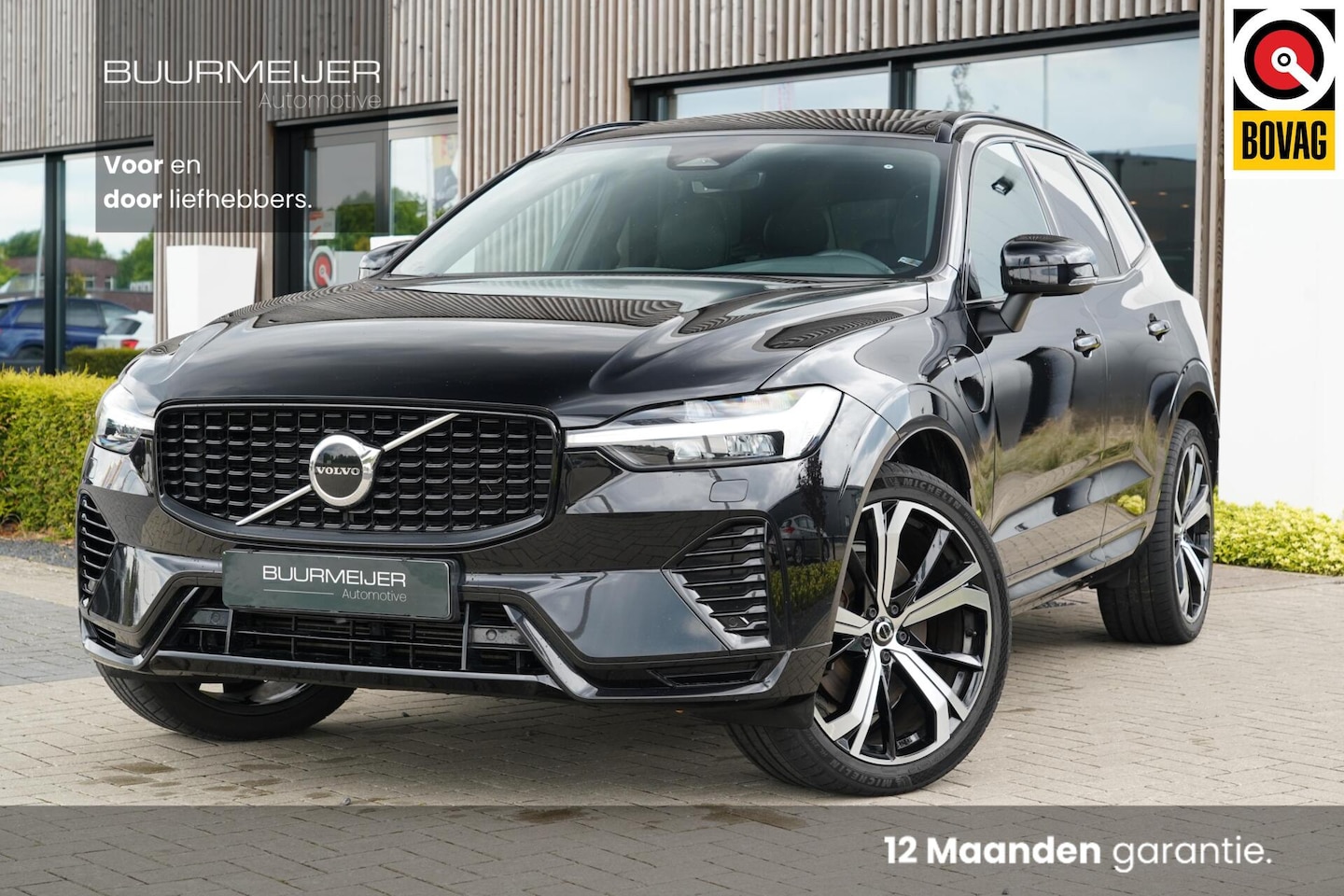 Volvo XC60 - T8 Plug-in hybrid AWD Plus Dark Long range | Trekhaak | Zitverhogers | Adaptieve cruise co - AutoWereld.nl