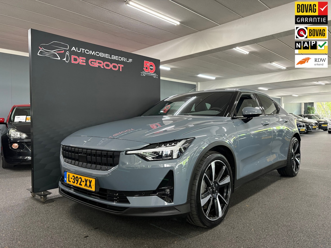 Polestar 2 - Long Range Dual Motor 78 kWh/ NL auto/ Elektrische trekhaak/ Panoramdak - AutoWereld.nl