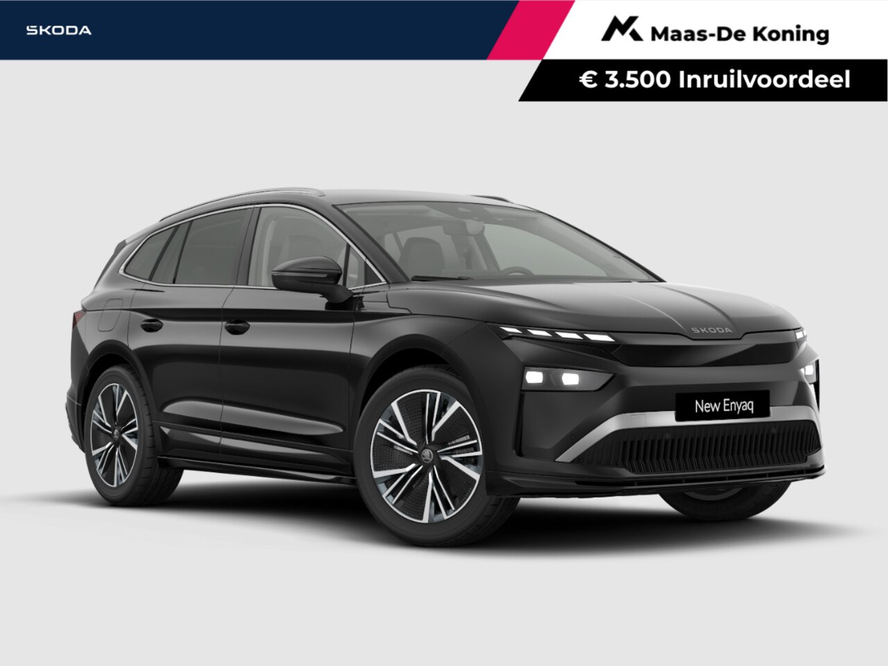 Skoda Enyaq iV - Business Edition Elektromotor 210 kW / 286 PK SUV 20'' velgen | wegklapbare trekhaak | 3.0 - AutoWereld.nl