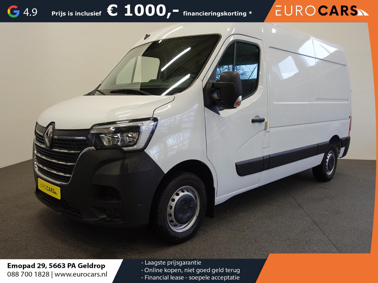 Renault Master - T33 2.3 dCi 135PK L2H2 BPM VRIJ! Airco Cruise control Parkeersensoren Navigatie Trekhaak - AutoWereld.nl