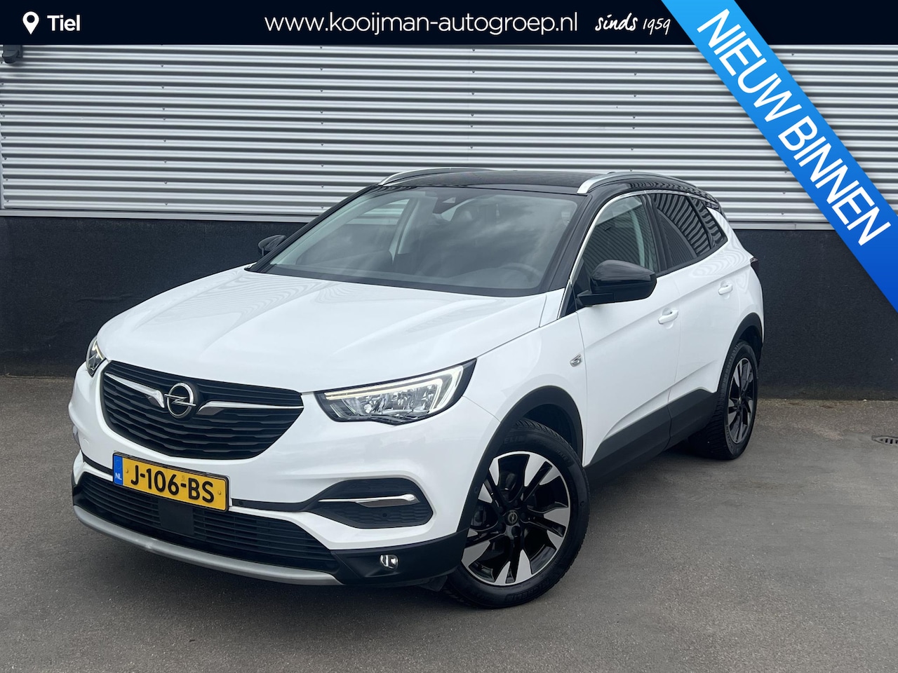 Opel Grandland X - 1.2 Turbo Innovation Dodehoekdetectie, Navigatie, Smart Key, - AutoWereld.nl