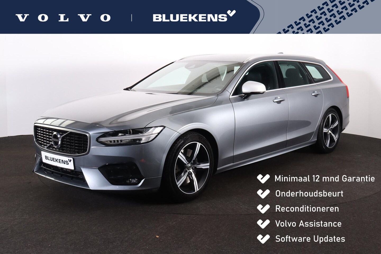 Volvo V90 - T4 R-Design Business Sport - IntelliSafe Assist & Surround - Harman Kardon audio - DAB - K - AutoWereld.nl