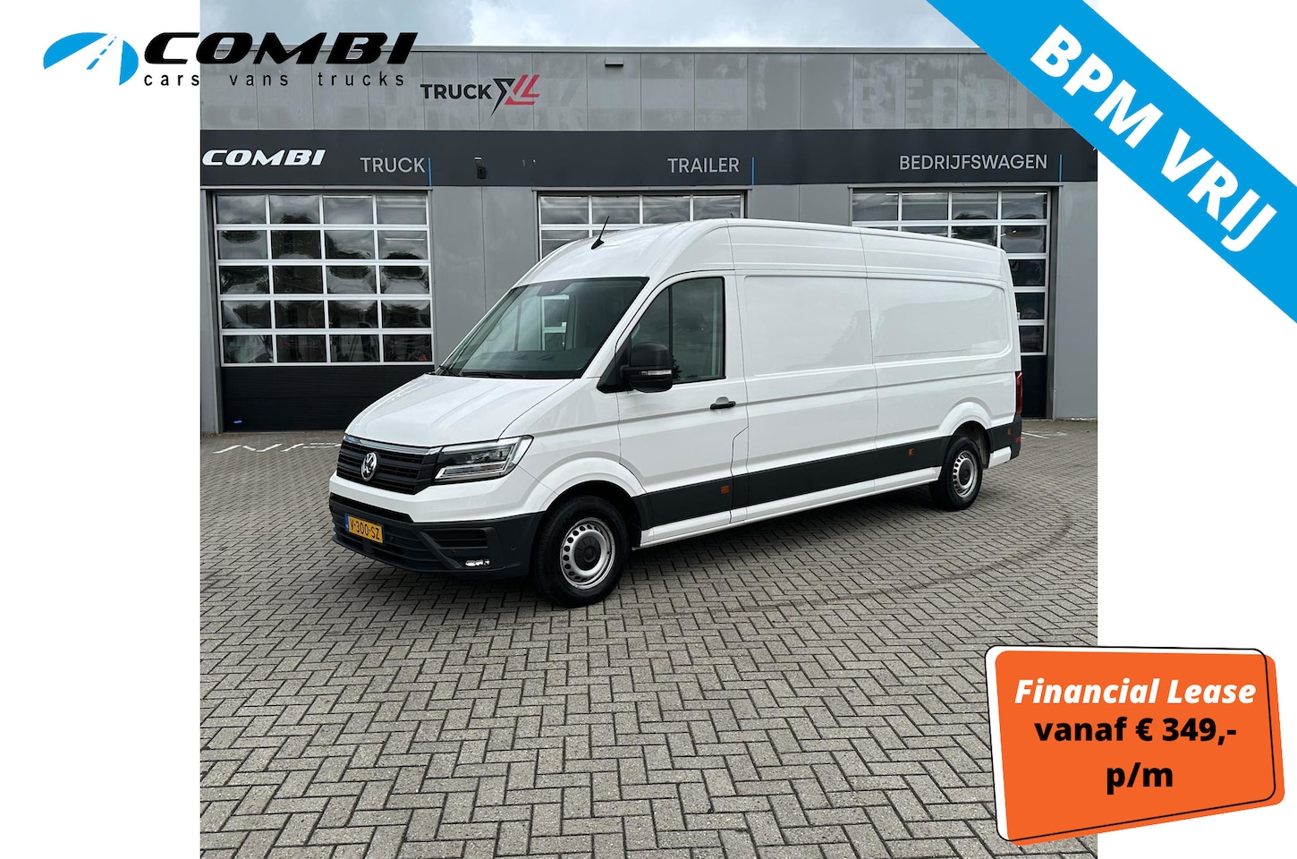 Volkswagen Crafter - 35t L4H3 Highline > 177pk/Automaat/Trekhaak/Camera/P Sensoren - AutoWereld.nl