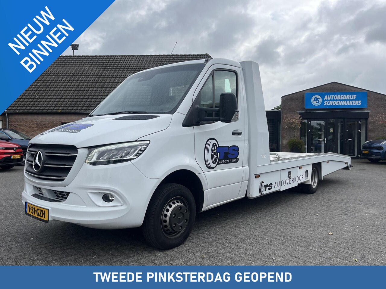 Mercedes-Benz Sprinter - 1.9 CDI oprijwagen extra lang + Dubbel lucht !! - AutoWereld.nl