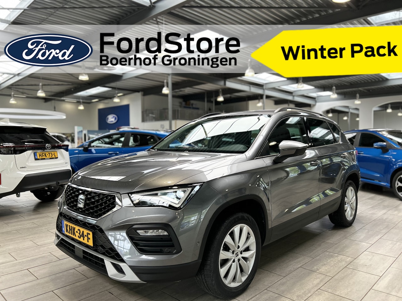 SEAT Ateca - 1.5 TSI 150pk Style Business Intense | Winterpack | Adapt. Cruise | Climate control | LED - AutoWereld.nl