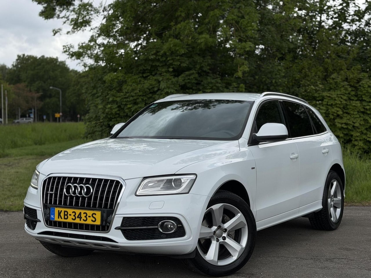 Audi Q5 - 2.0 TFSI quattro 225PK+ 3x S-Line / Led / Luxe - AutoWereld.nl