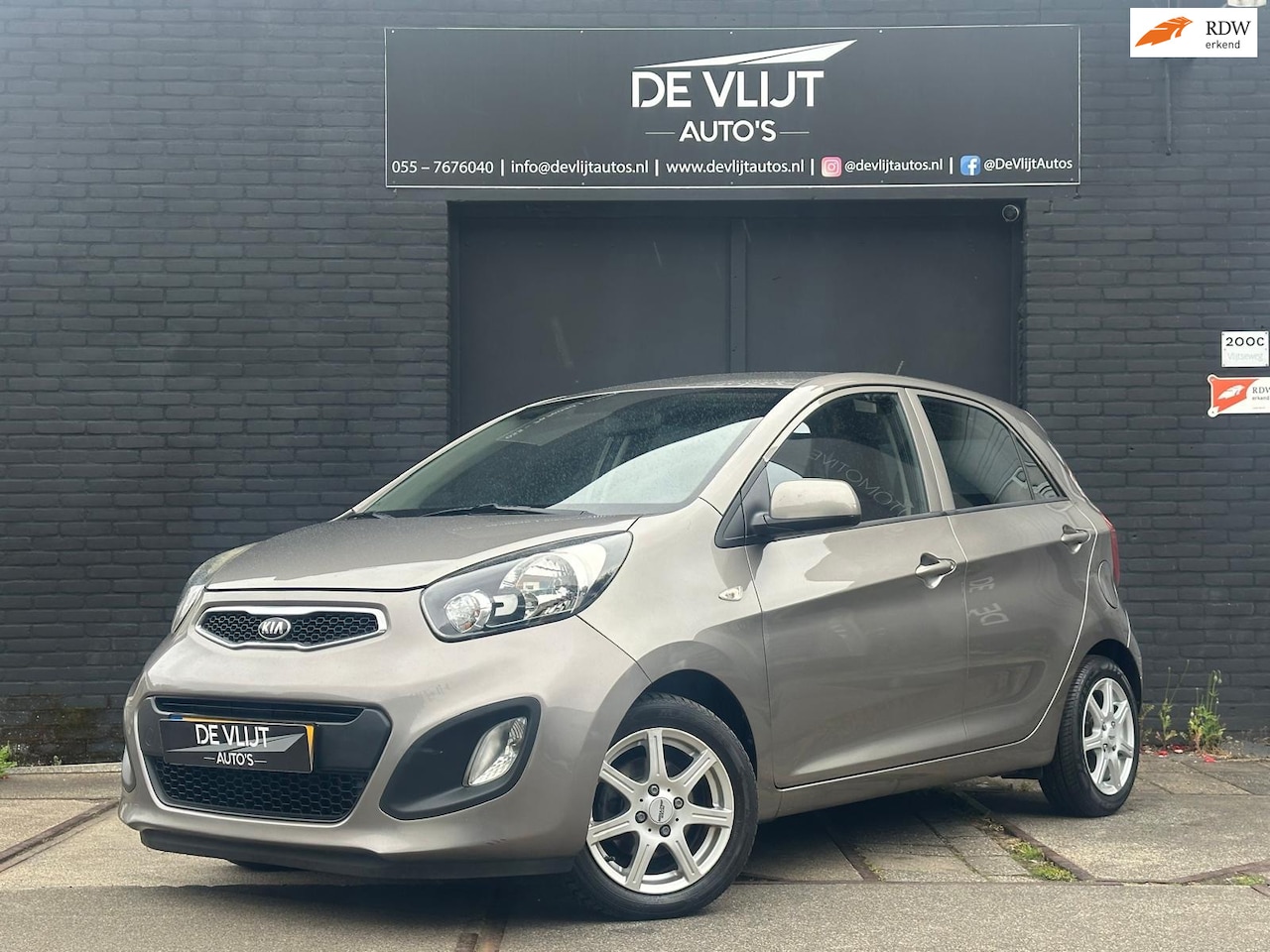 Kia Picanto - 1.2 CVVT ISG Comfort Pack | Airco | Radio cd Speler Multimedia | Elek Ramen | - AutoWereld.nl