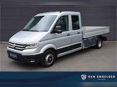 Volkswagen Crafter - 180pk Automaat Dubbellucht Open laadbak LED Trekhaak Dubbele cabine Cruise control Navigat