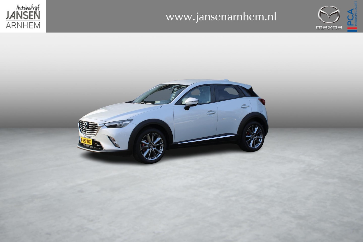 Mazda CX-3 - 2.0 SkyActiv-G 120 GT-Luxury , Automaat, Trekhaak, Bruin Leder, Cruise, PDC, Camera, LKA, - AutoWereld.nl