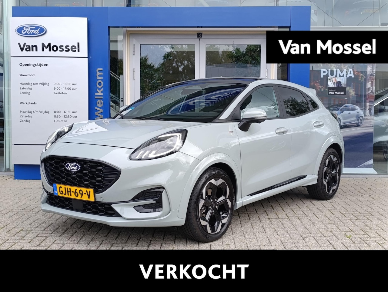Ford Puma - 1.0 EcoBoost Hybrid ST-Line X | Full options! | Trekhaak | Matrix-Led | Stoel/stuur voorru - AutoWereld.nl