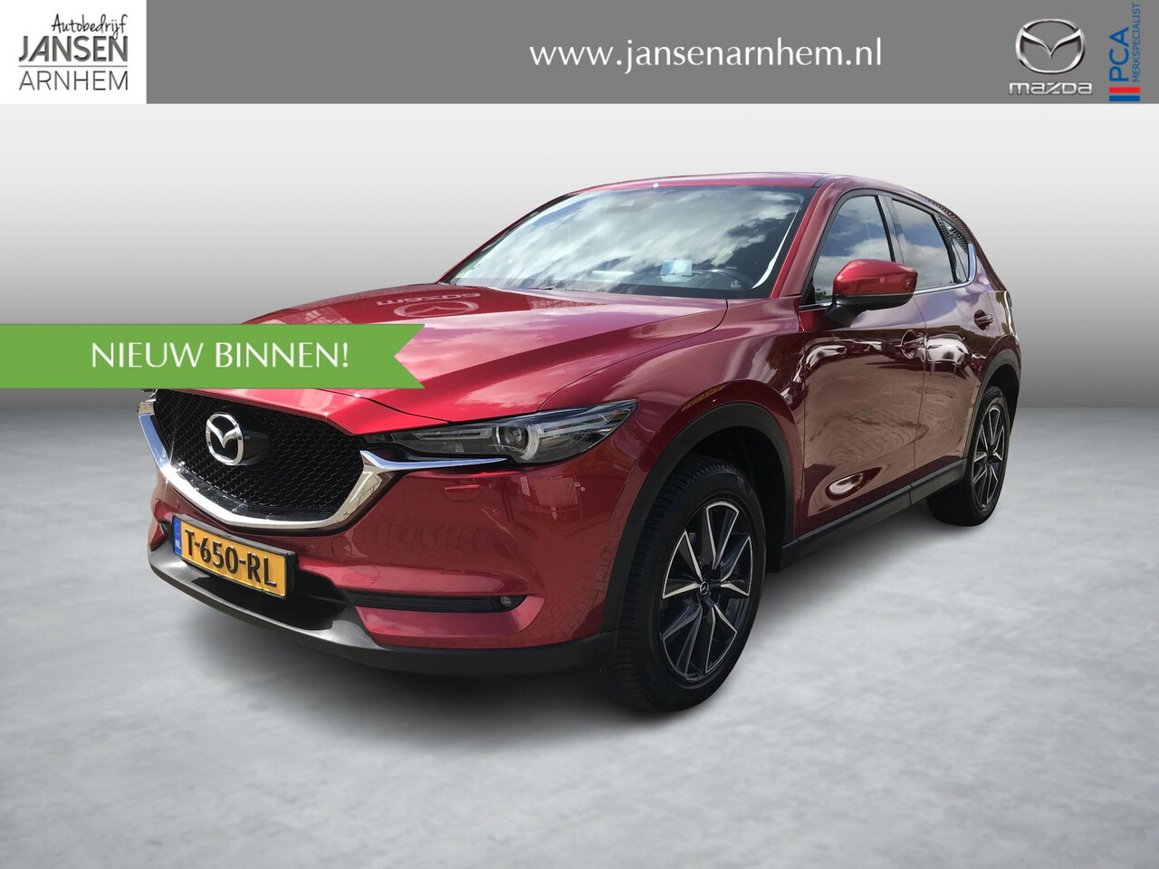 Mazda CX-5 - 2.0 SkyActiv-G 165 GT-Luxury ,Trekhaak, 19 Inch LMV, Leder, Stuur/Stoelverwarming, Bose, H - AutoWereld.nl