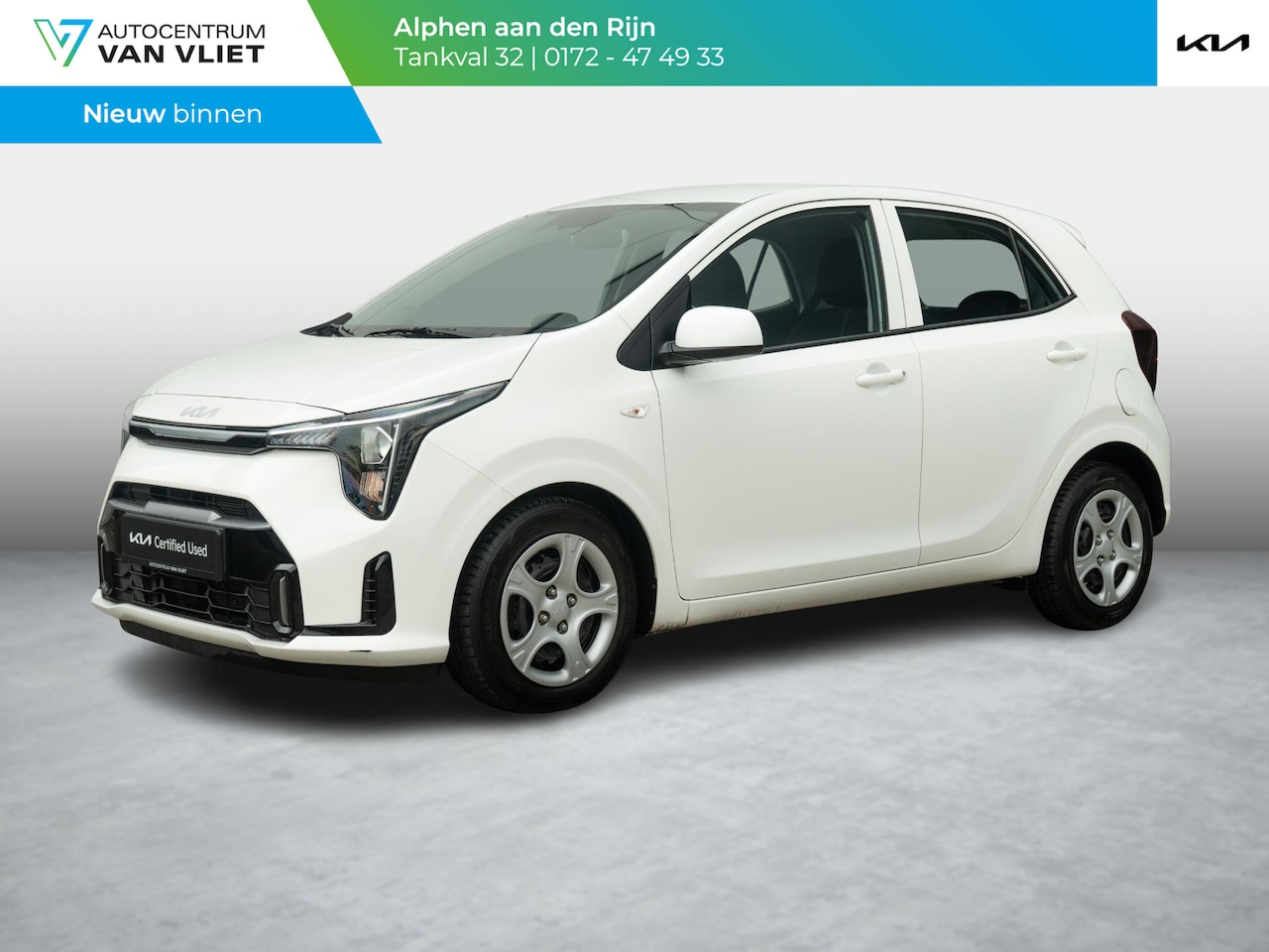 Kia Picanto - 1.0 DPI DynamicLine | Carplay | Achteruitrijcamera | Airco - AutoWereld.nl