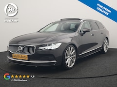 Volvo V90 - T6 AWD Inscription PHEV 340pk Dealer O.H. | Trekhaak Af Fabriek | Panodak | Head Up | Adap