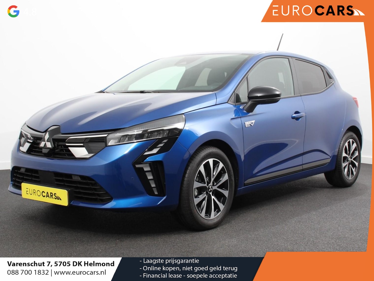 Mitsubishi Colt - 1.6 HEV Automaat Intense | DEMO ! | Navigatie Apple Carplay/Android Auto Camera Climate Co - AutoWereld.nl